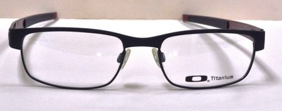 Oakley Carbon Plate Titanium Eyeglasses - NOS - Mod. OX5079-0153 - Matte Black