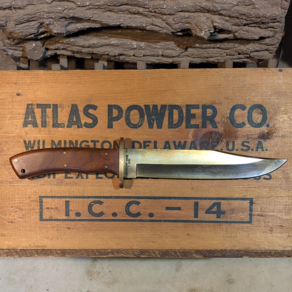 Faca Bowie Beretta AUS-6 lâmina fixa, Seki-Japão - Imagem 4 de 4