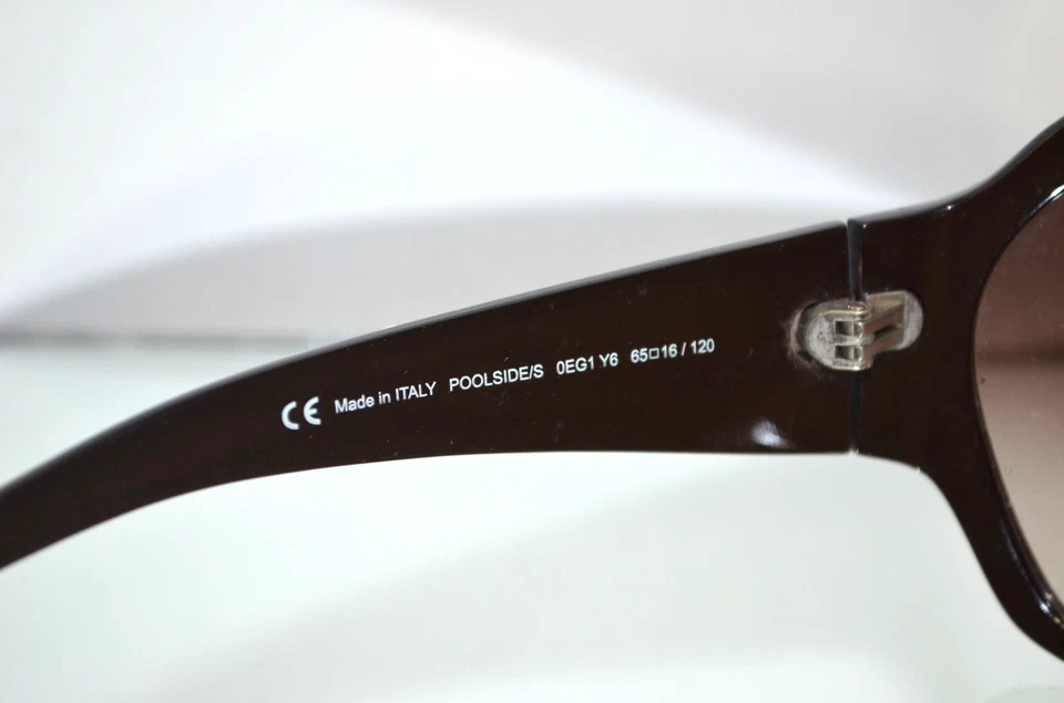 HERMOSAS Gafas de sol Juicy Couture "Junto a la piscina" Italia Talla grande Y2K envolventes junto a la piscina/S Foto 4 de 4