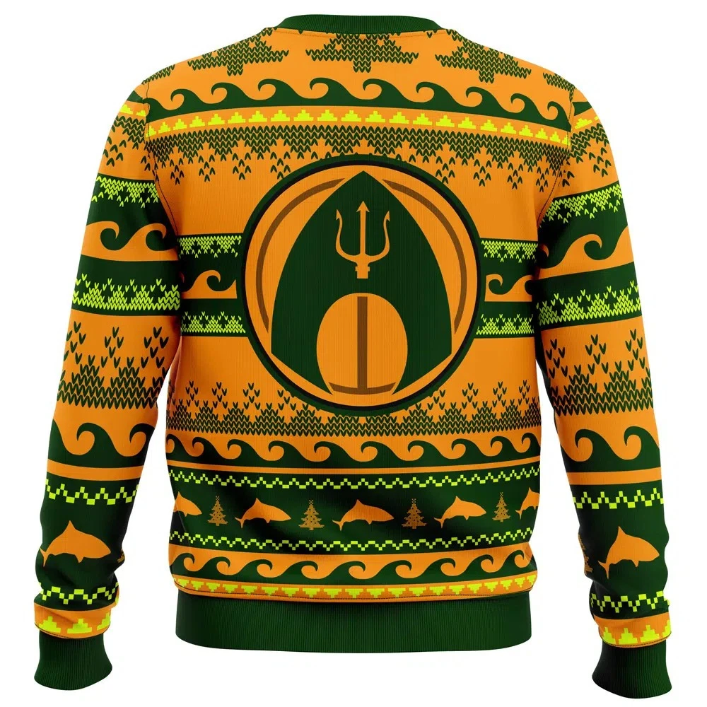 DC Comics Aquaman Christmas Ugly Sweater