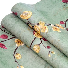 10M Self Adhesive Drawer Floral Wallpaper Shelf Liner Kitchen Wall Paper Sticker