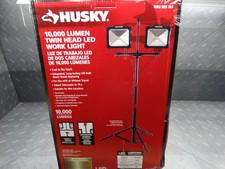 Husky 10000-lumen Twin-head Led Work Light