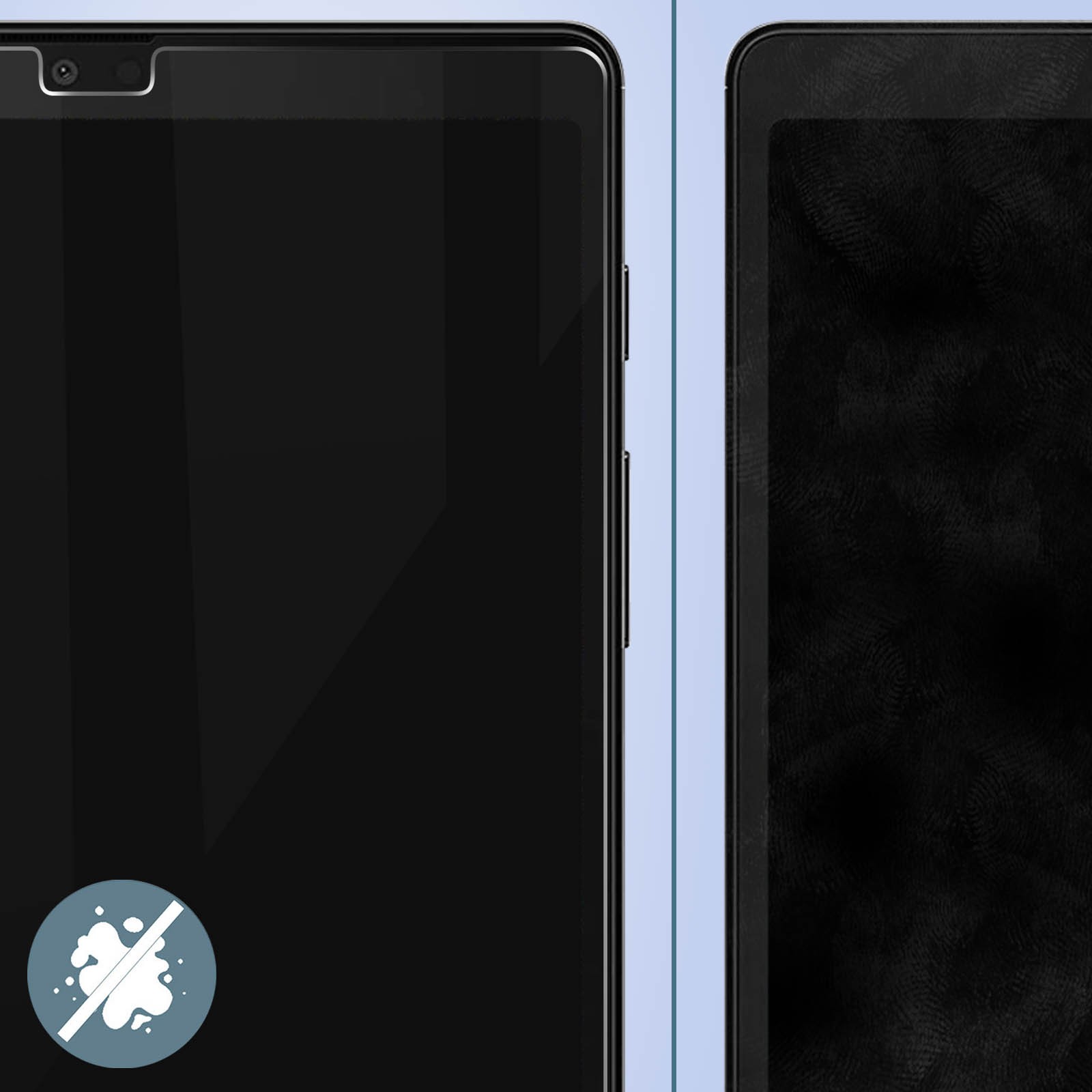 Verre trempé Galaxy Tab A7 Lite Avizar protection écran 9H - 4