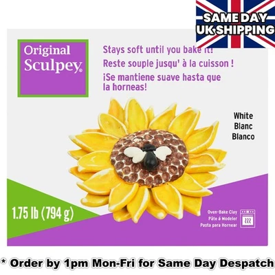 CRAFTMILL Original Sculpey Polymer Clay 794g Super Sculpey Alternative - Choose Colour