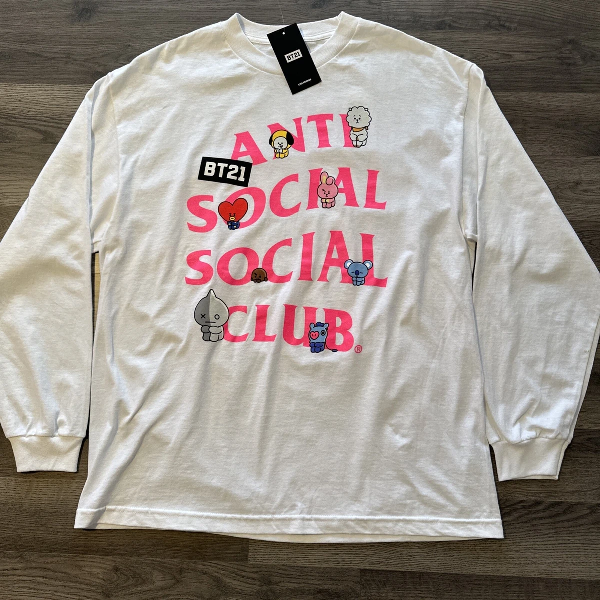 【値下げ】アンチソーシャルソーシャルクラブ long sleeve shirt NEIGHBORHOOD（ネイバーフッド） x Anti Social Social Club アンチ