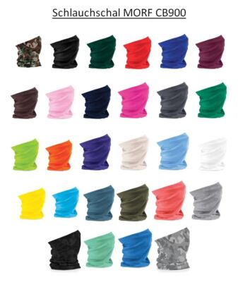 Schlauchschal Morf CB900 Multifunktionaler Halstuch Kopftuch Schal Bandana NEU!