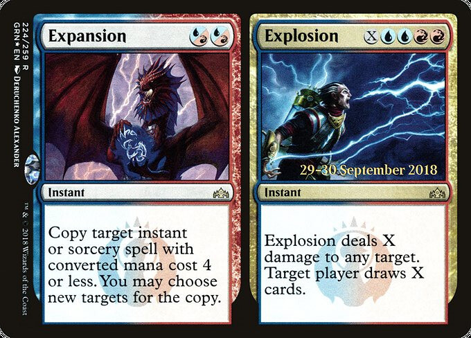 1x Expansion // Explosion - Foil - Prerelease Promo Light Play, English Prerelea