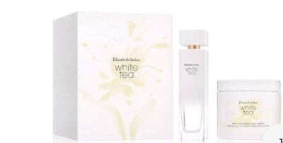 White Tea by Elizabeth Arden Women 2 pc SET 3.3 oz EDT Spray & 13.5oz Body Cream