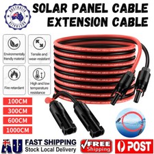 SolarPanel Cable Extension Cable Connector HouseExtension Patch Lead 1/3/6/10M