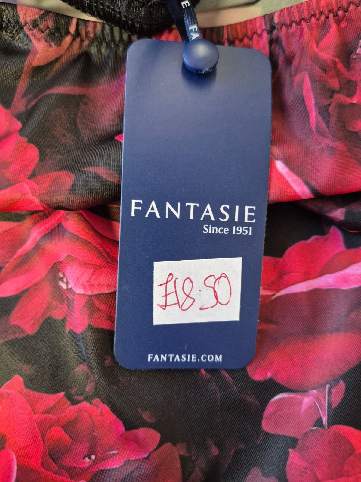 Fantasie 'Lucia' Chemise XS Red & Black NWT image 4