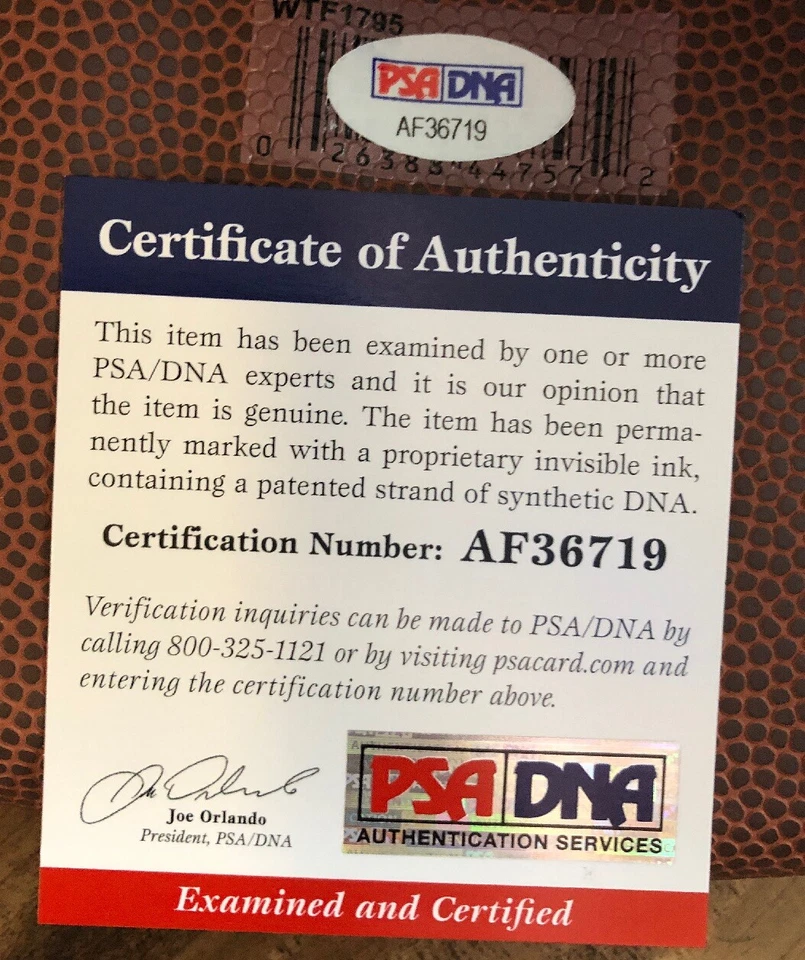 Perris Campbell Signed Colts Ohio State Wilson Duke Football OSU PSA/DNA COA - Image 3 of 3