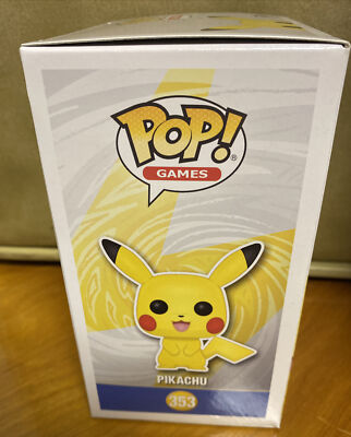 Funko Pop! Games Pokemon Pikachu #353 Metallic Silver | eBay