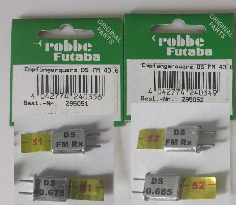 Doppelsuper Empfänger Quarz 40MHz FM RX Robbe /Futaba ACT K50 .. K53, nur Rx - Bild 2 von 2