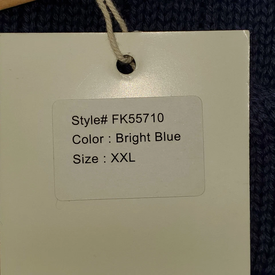 NUEVO CON ETIQUETAS ~ Jugo de Oliva ~ Niñas XXL ~ Algodón Azul Marino Tejido con Cable Suéter de 3 Botones Foto 4 de 4