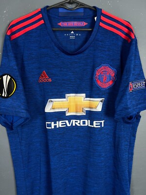Maillot Manchester United Ibrahimovic 2016/2017 UEFA Europa League - Taille M - Occasion Très Bon état
