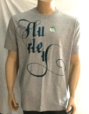 Y2K HURLEY T Shirt VTG 2008 Gray Men XL Slim Fit Skateboard Skater New Old Stock
