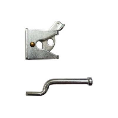2'' Self Locking Gravity Gate Door Latch Weld-on Zinc Plated Latch Pin Included