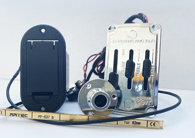 Artec 2 band EQ include 9 V battery case,saddle pickup for Slim body guitars