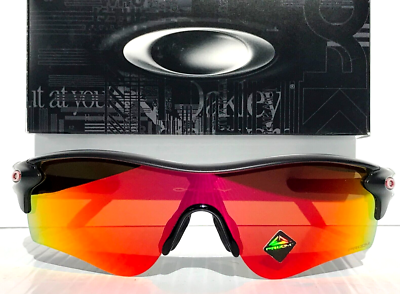 NEW Oakley RADARLOCK PATH Matte Black Ink PRIZM Ruby Lens Sunglass