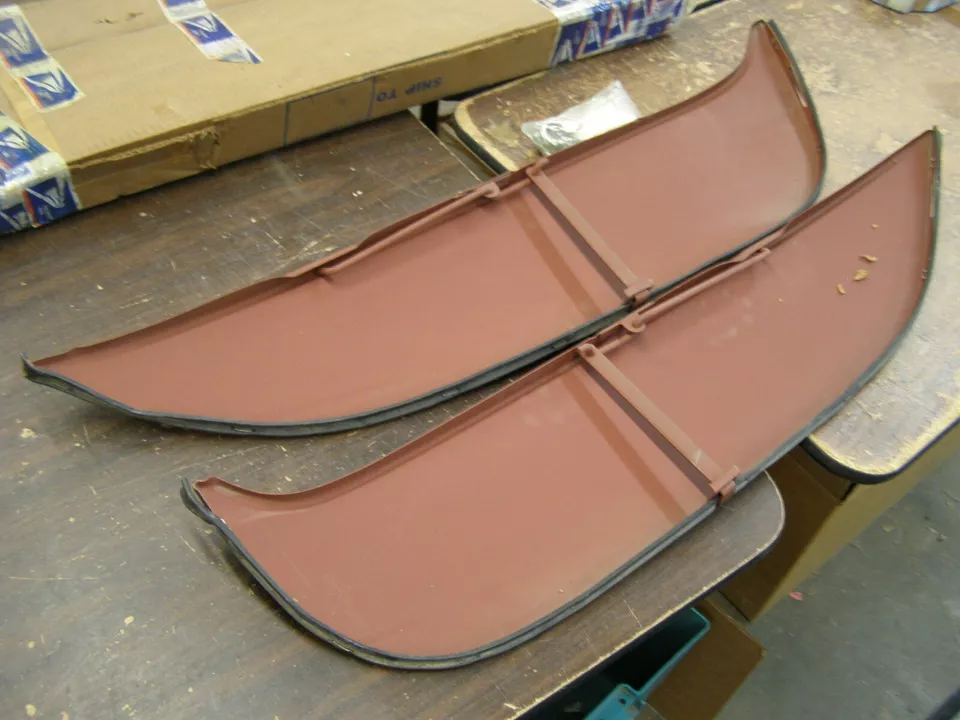NOS Foxcraft 1966 Plymouth Belvedere Fender Skirts - Image 4 of 4