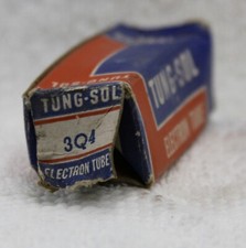 Tung-Sol Tube Made in the USA NOS 3Q4 TESTED