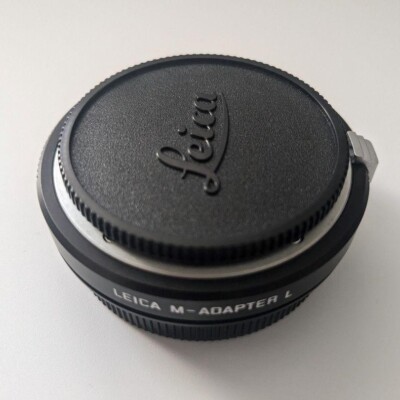Leica M-Adapter L 18771 Black M and R Mount Lens Camera TL