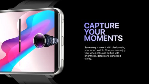 DM100 4G Smart Watch with 2.86" Screen, Android 7.1, 3GB RAM, 32GB Storage - Picture 4 of 10