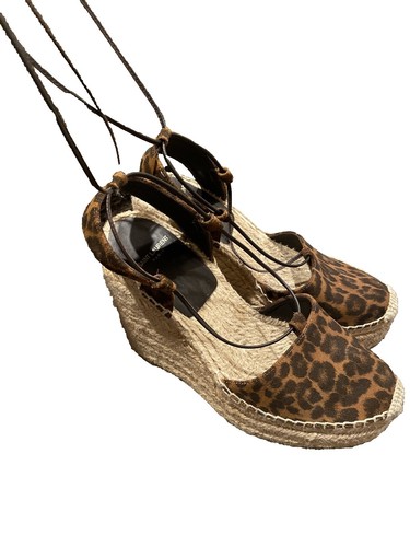 $500 Saint Laurent Paris Pink Radio Canvas Espadrilles Authentic US 13 EU 45 NEW $500 Saint Laurent Pink Radio Canvas Espadrilles size US 9.5  main image 4