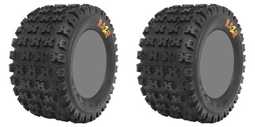 Pair 2 Maxxis Razr 20x11-10 ATV Tire Set 20x11x10 4 Ply 20-11-10