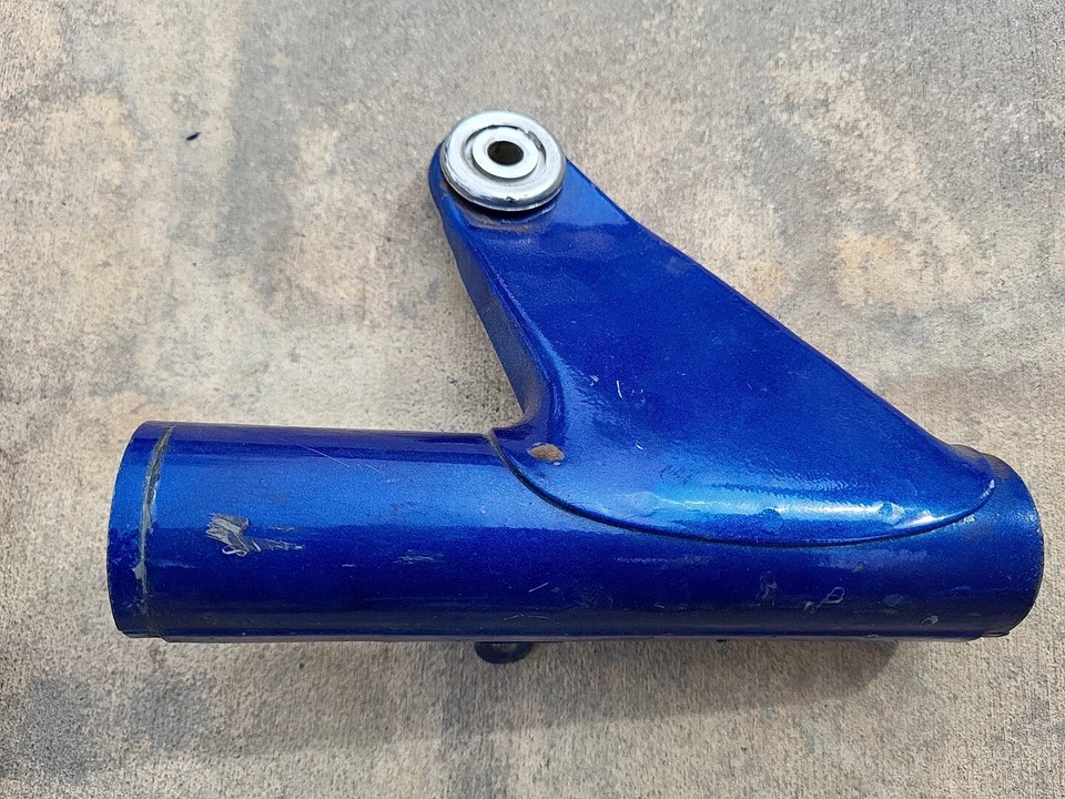 74 75 Yamaha 1973 cubiertas superiores TX500 XS 500 pájaro azul horquilla orejas vintage OEM  Foto 3 de 4