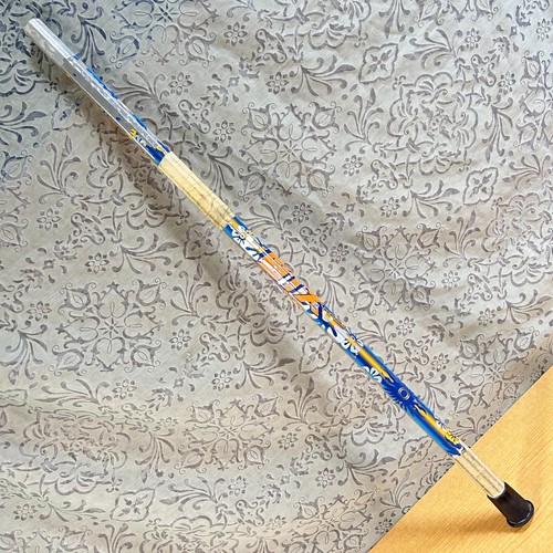 STX Intensity Aluminum Lacrosse Shaft Only  - Orange/Blue