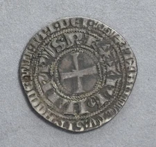France Philip IV Il Bello 1285 1314 Grosso Tornese Silver Coin