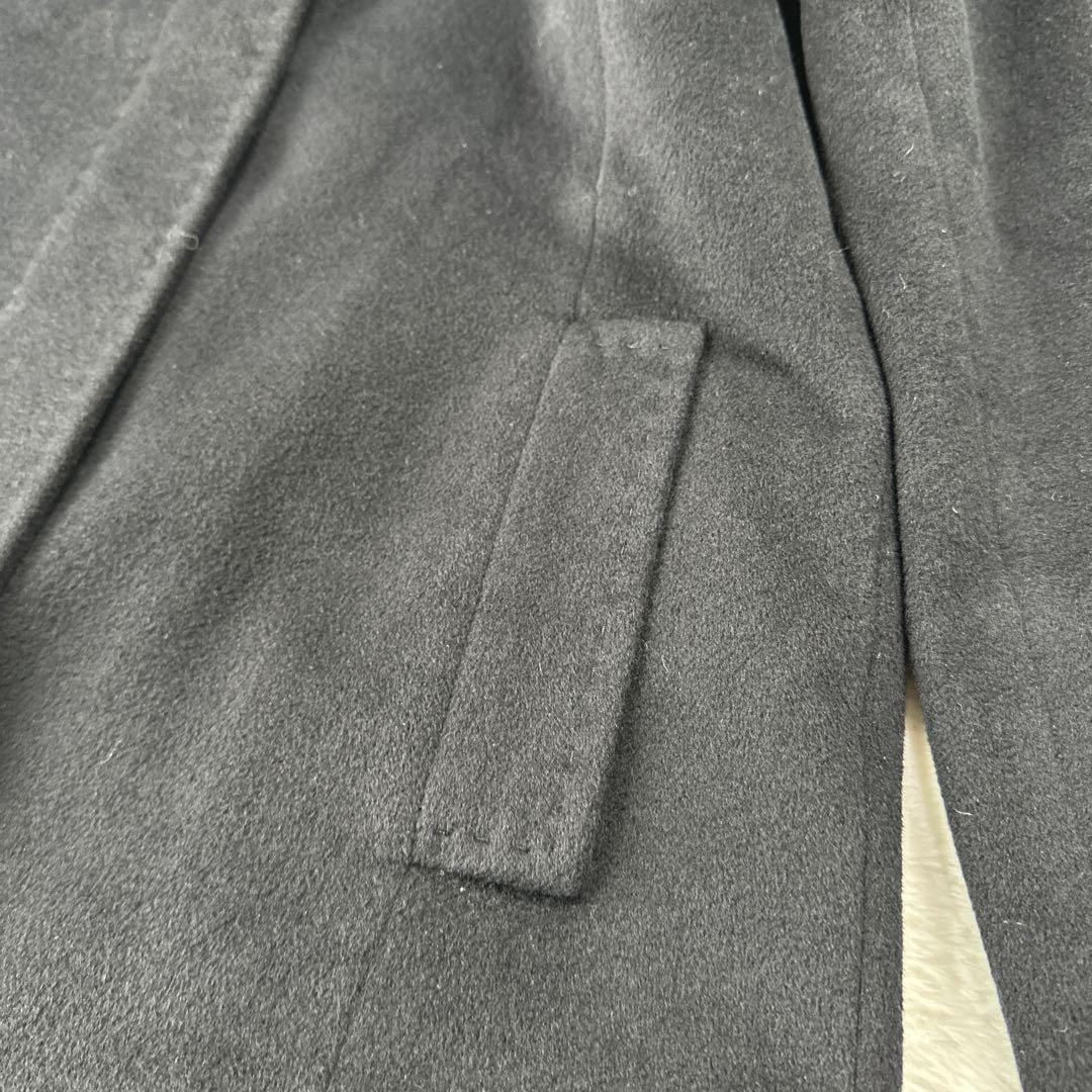 Burberry London Short Coat Black With Nova Check Pattern Size 38 For Women thumbnail 23