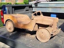Antique Jeep Pedal Car Vintage Truck