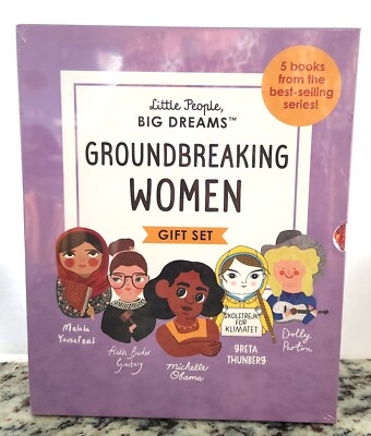 Little People Big Dreams Trail Blazing Women Gift Boxed Set 5 Books FREE SHIPING