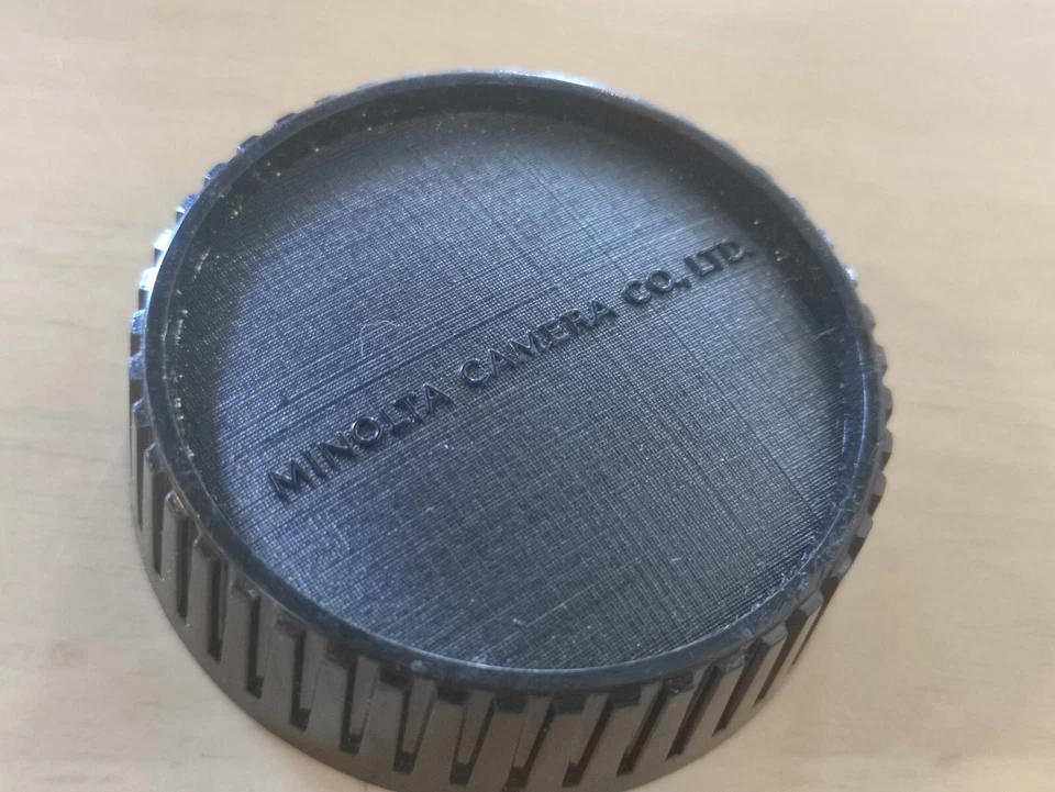 Exc+++ Genuine Minolta Rokkor Rear Lens Cap SR MC MD  - Image 2 of 4