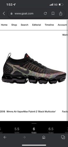 vapor max rainbow