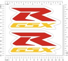 GSXR Suzuki 600 750 1000 Laminated Stickers Set Motorcycle Fairing Logo Decals