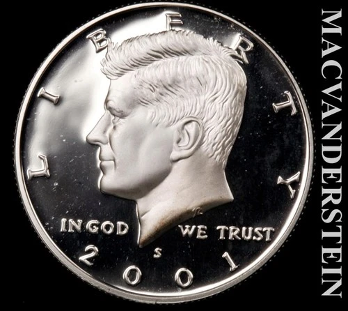 2001-S Kennedy Half Dollar Proof — photo from another recent sale