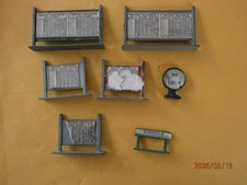 Model Railway 00gauge. Wardie metal signs job lot - see photos.
