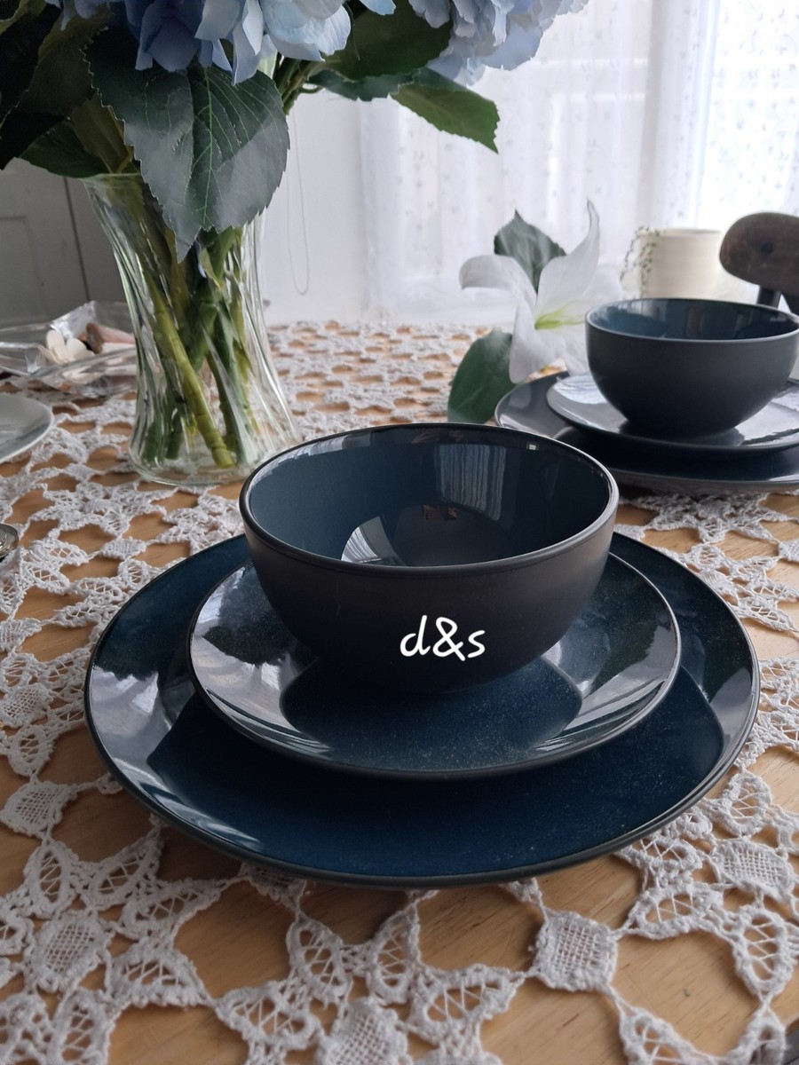 Next Dinnerware Sets Next Dinner Sets And Mugs Buy 12 Piece Black