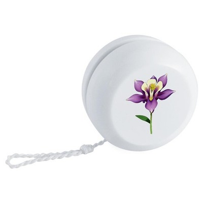'Columbine Flower' Retro Style Yo-Yo (YY00056719)