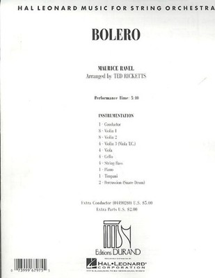 Bolero (English) Paperback Book