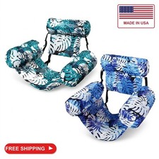2Pack Pool Floats Adult Inflatable Water Hammock Lounge Chair for Lake Pool