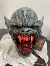 Ghoulish Productions Blood Vampire Latex Halloween Mask with tags