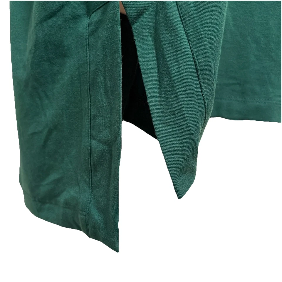 NWT LuLaRoe Leah Drop Shoulder Cuff Tunic Howdy Holiday Gingerbread Man Size L - Image 4 of 4