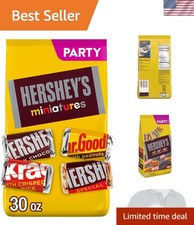 Miniatures Assorted Chocolate Candy Party Pack, 30 oz