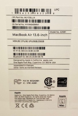 Apple MacBook Air 13.6