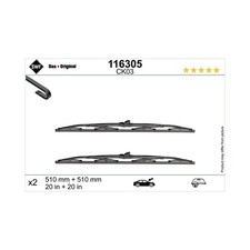 Wischblatt SWF 116305 DAS ORIGINAL SET für, vorne
