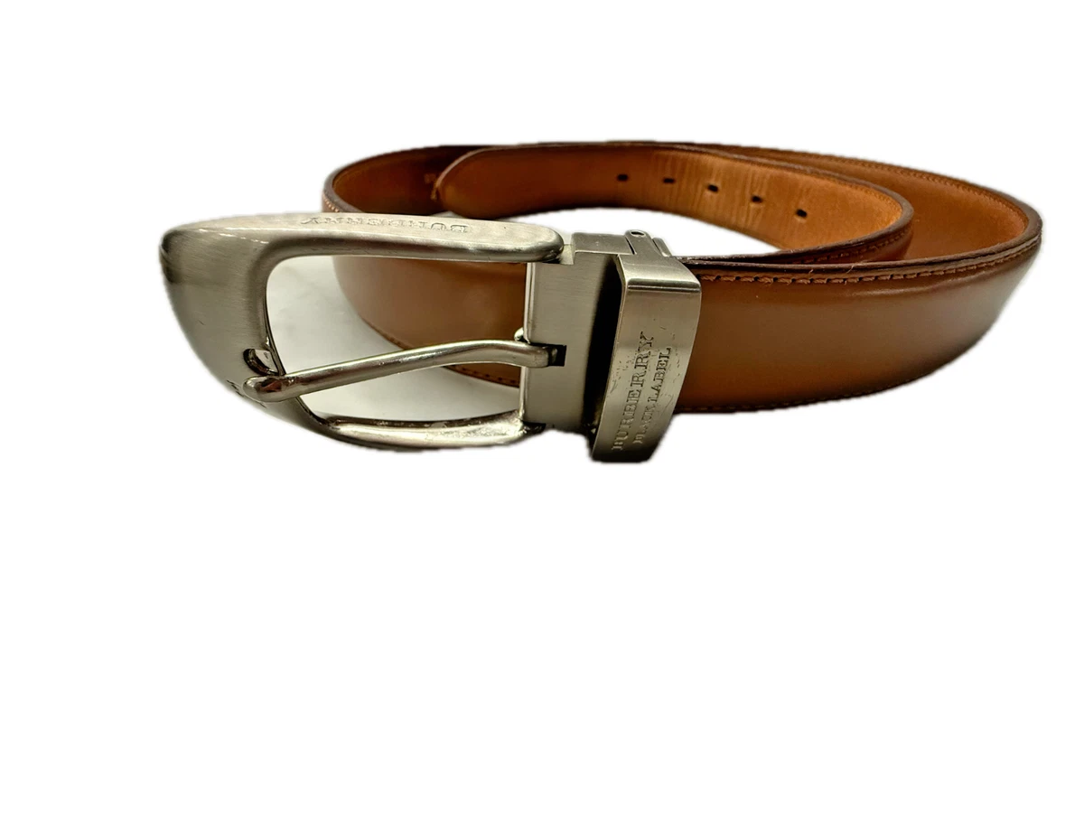 Burberry Leather Brown Belts for Men for sale | eBay display picture 3